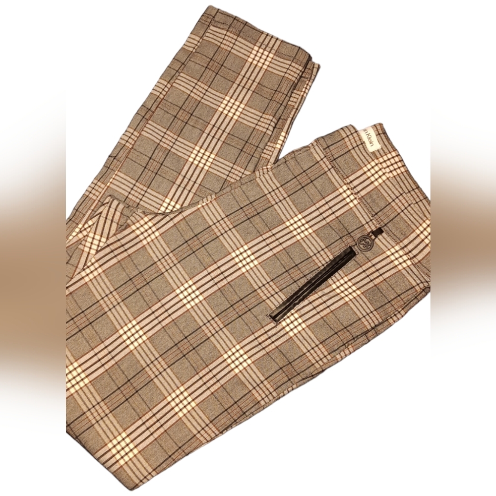 Calvin Klein Women's Plaid Pants